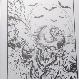 Coloring Pad "On the Edge" designs